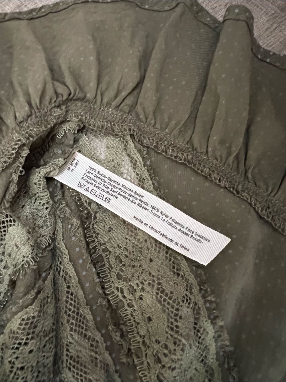 Free People Voile Trapeze Slip Size Medium - Picture 8 of 9